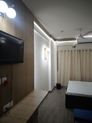 Bedroom in Studio Apartment at Gaur Runway Suites, Gaur Yamuna City – for Rent