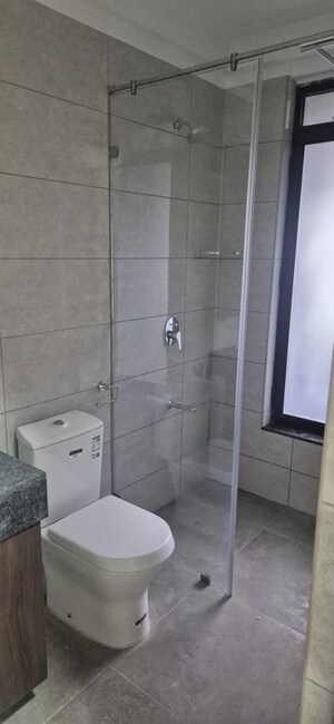 Bathroom in 5 BHK Apartment at Kalpataru Magnus, Bandra East – for Rent