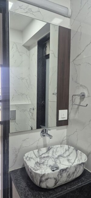 Bathroom in 5 BHK Apartment at Kalpataru Magnus, Bandra East – for Rent
