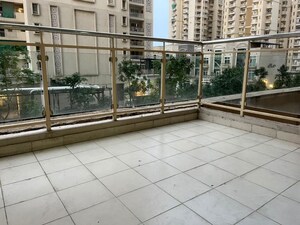 Balcony in 2.5 BHK Apartment at Gaur Sportswood, Sector 79 – for Rent