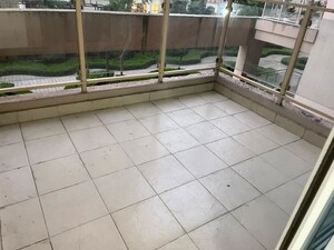 Balcony in 2.5 BHK Apartment at Gaur Sportswood, Sector 79 – for Rent