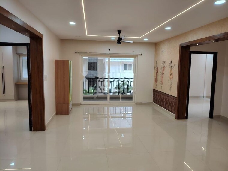 Living Room, praneeth-pranav-solitaire 3 Bedroom 2188 Sq.Ft. Apartment In Bachupally Hyderabad 10536460