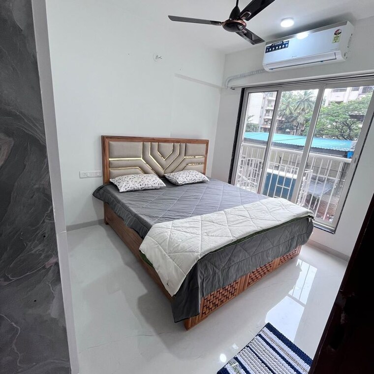 Bedroom, deraiya-classico 1 Bedroom 400 Sq.Ft. Apartment In Kurla East Mumbai 10536465