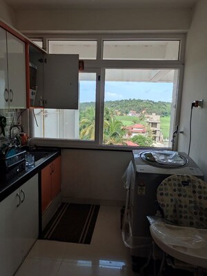 Kitchen in 2 BHK Apartment at Taleigao – for Rent