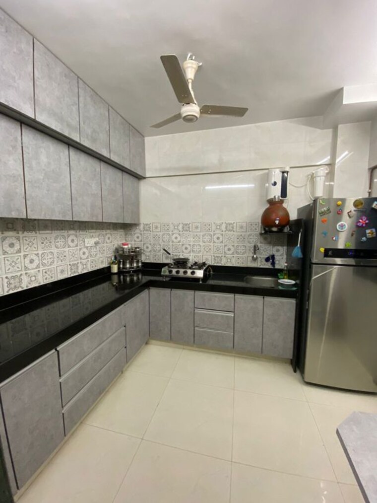 Kitchen, blue-chip-apartment 2 Bedroom 1050 Sq.Ft. Apartment In Juhu Mumbai 10536499