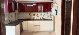 Kitchen in 2.5 BHK Apartment at Gaur Sportswood, Sector 79 – for Rent