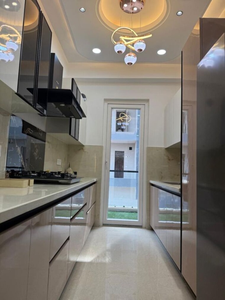 Kitchen, ambala highway 3 Bedroom 125 Sq.Yd. Apartment In Ambala Highway Zirakpur 10536525