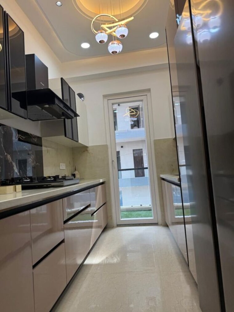 Kitchen, ambala highway 3 Bedroom 125 Sq.Yd. Apartment In Ambala Highway Zirakpur 10536525