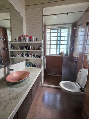 Living Room in 3 BHK Apartment at Sheth Vasant Lawns, Laxmi Nagar – for Rent