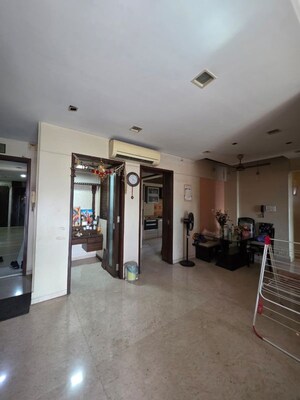 Living Room in 3 BHK Apartment at Sheth Vasant Lawns, Laxmi Nagar – for Rent