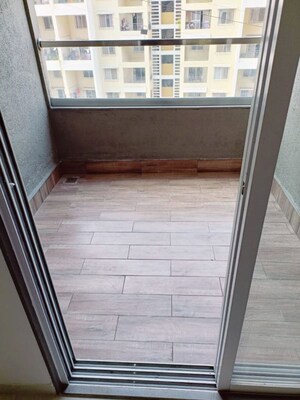 Balcony in 2 BHK Apartment at 173 West Oaks, Wakad – for Rent