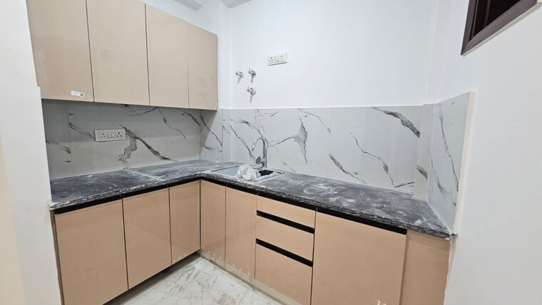 Kitchen, neb sarai 1 Bedroom 450 Sq.Ft. Builder Floor In Neb Sarai Delhi 10536552