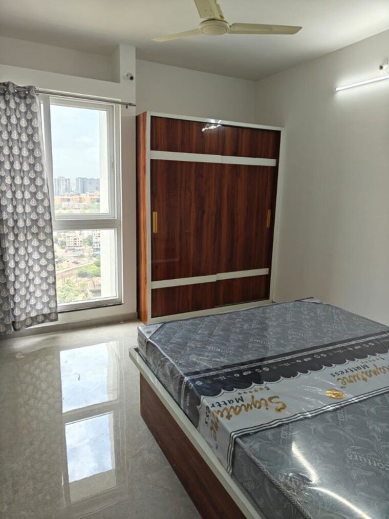 Bedroom, zen-elite 3 Bedroom 1200 Sq.Ft. Apartment In Kharadi Pune 10536568