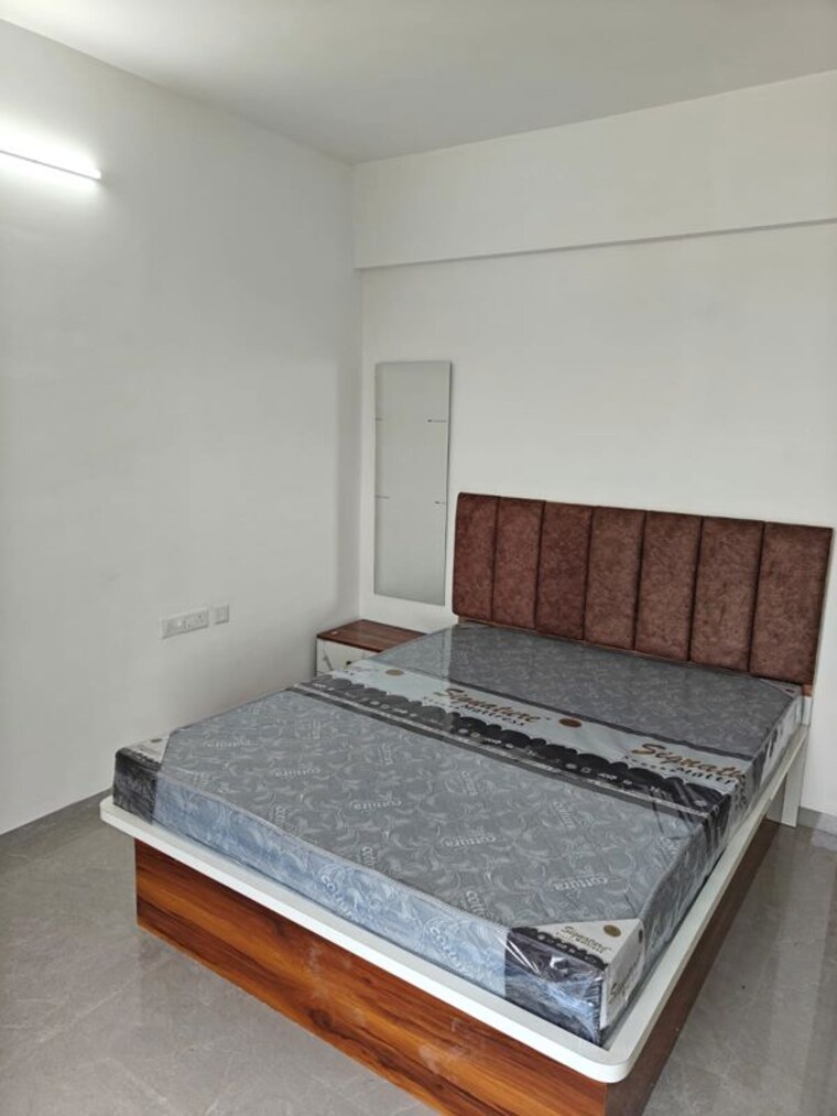 Bedroom, zen-elite 3 Bedroom 1200 Sq.Ft. Apartment In Kharadi Pune 10536568