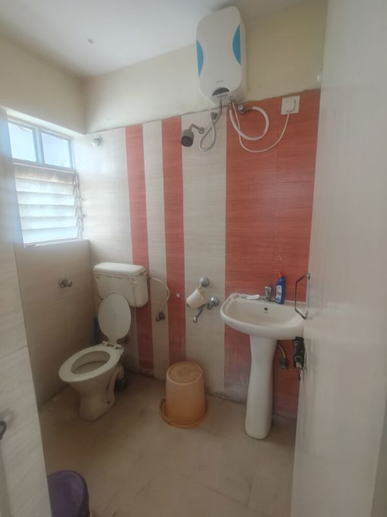 Bathroom, green-palms 2 Bedroom 1200 Sq.Ft. Apartment In Undri Pune 10536606