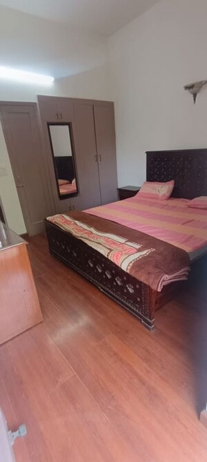 Bedroom in 2 BHK Builder Floor at Kalkaji – for Rent