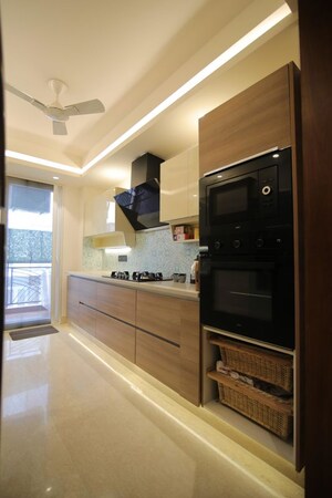 Kitchen in 4 BHK Builder Floor at Suncity – for Sale