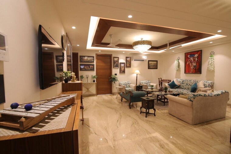 Living Room, suncity 4 Bedroom 276 Sq.Yd. Builder Floor In Suncity Gurgaon 10536586