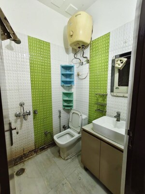 Bathroom in 2 BHK Builder Floor at Golden Residency Indirapuram, Ahinsa Khand 2 – for Rent