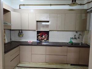 Kitchen in 2 BHK Builder Floor at Golden Residency Indirapuram, Ahinsa Khand 2 – for Rent