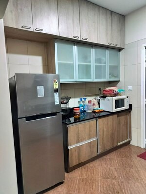 Kitchen in 3 BHK Apartment at Sobha City Mykonos, Thanisandra Main Road – for Rent
