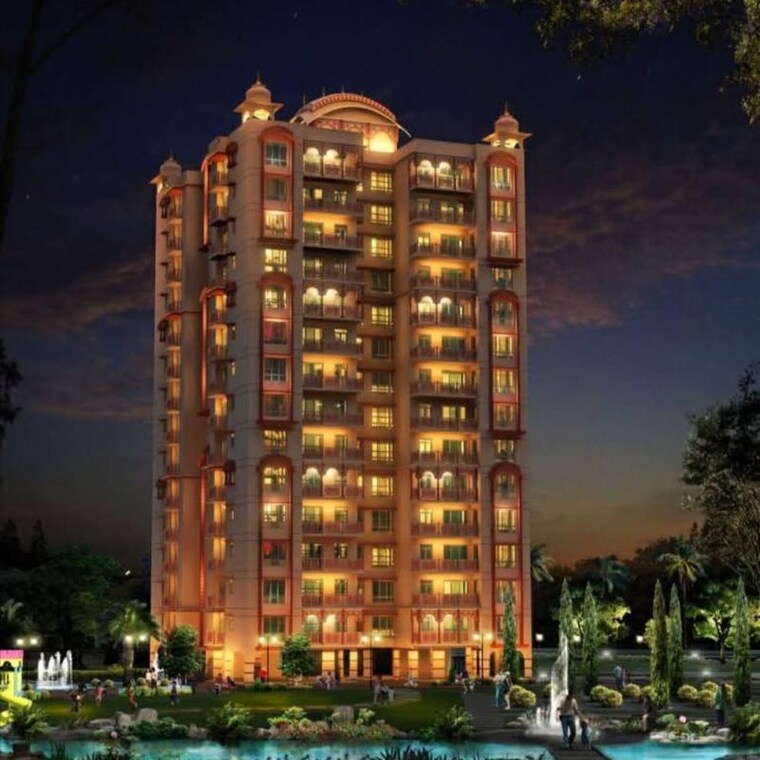 Exterior View, hfl-presidency-estate 3 Bedroom 1605 Sq.Ft. Apartment In Alwar Bypass Road Bhiwadi 10536730