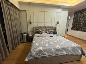 Bedroom in 4 BHK Apartment at Adani Ten BKC, Bandra East – for Rent