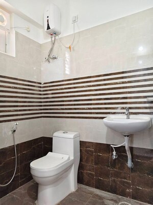 Bathroom in 3 BHK Apartment at Golden Tulip Kondapur, Kondapur – for Rent