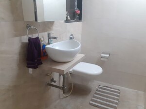 Bathroom in 2 BHK Apartment at Raj Galaxy I, Kalina – for Rent