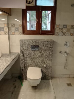 Bathroom in 3 BHK Builder Floor at Jungpura Extension – for Rent