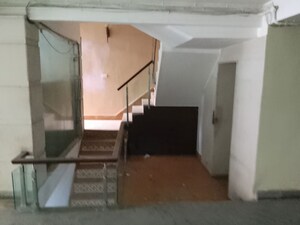 Staircase in 3 BHK Builder Floor at Jungpura Extension – for Rent