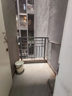 Staircase in 2 BHK Apartment at Brahma F Residences, Kalyani Nagar – for Rent