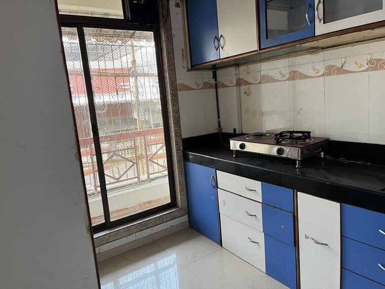 Kitchen, vishnu nagar 2 Bedroom 600 Sq.Ft. Builder Floor In Vishnu Nagar Palghar 10536801