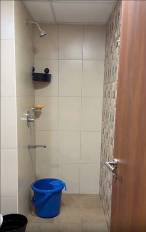 Bathroom in 1 RK Apartment at Brigade Cornerstone Utopia, Varthur – for Rent