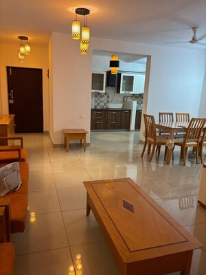 Living Room in 2 BHK Apartment at Brigade Altamont, Hennur – for Rent