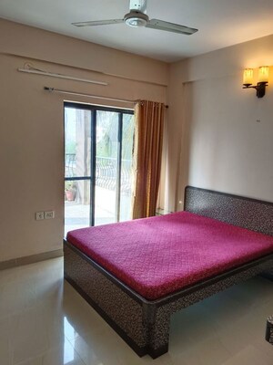 Bedroom in 2 BHK Apartment at Chamadia Plenum Park, Mundhwa – for Rent