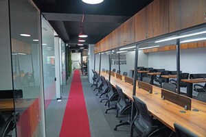 Team Area in  Office Space at Zion Z One, Bodakdev – for Rent
