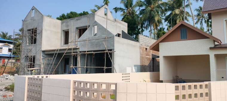 Exterior View, kuttoor 4 Bedroom 3000 Sq.Ft. Independent House In Kuttoor Thrissur 10536860