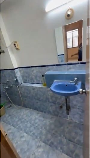 Bathroom in 1 BHK Apartment at Sindhi Society, Chembur – for Rent