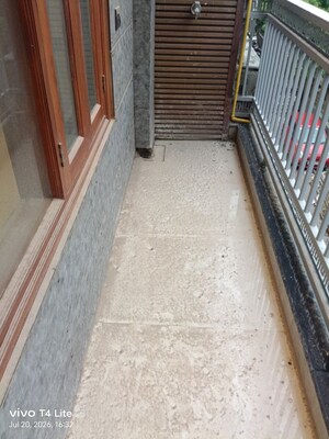Balcony in 3 BHK Builder Floor at Malviya Nagar – for Rent