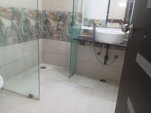 Bathroom in 3 BHK Apartment at Gaur Sportswood, Sector 79 – for Rent