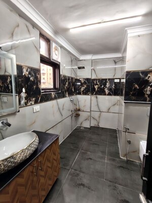 Bathroom in 3.5 BHK Apartment at Sector 19 Dwarka – for Rent