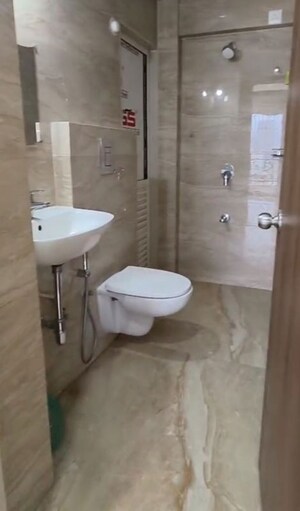 Bathroom in 2 BHK Apartment at Risland The Icon, Dhokali – for Sale