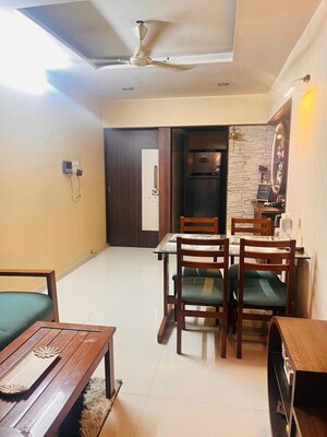 Living Room in 2 BHK Apartment at Rite Veesita Residency, Andheri East – for Sale