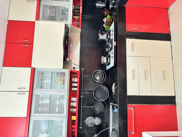 Kitchen, modi-palm-springs-phase-i 3 Bedroom 1910 Sq.Ft. Apartment In Kompally Hyderabad 10536929
