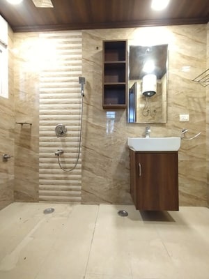 Bathroom in 3 BHK Builder Floor at East Of Kailash – for Rent