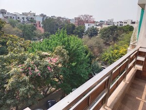Balcony in 3 BHK Builder Floor at Chittaranjan Park – for Rent