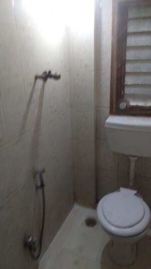 Bathroom in 2 BHK Apartment at Rashmi Mangal Nagar CHS, Mira Road East – for Rent