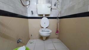 Bathroom in 3 BHK Apartment at Hari Preet Apartment, Santacruz West – for Sale