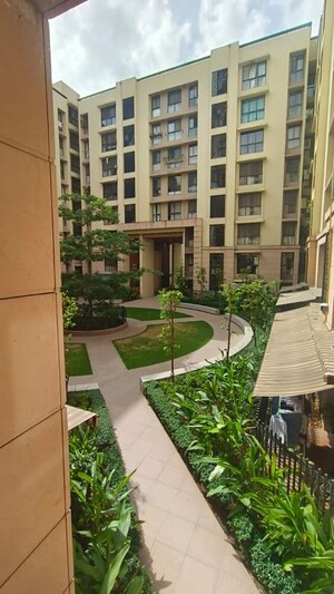 Balcony in 3 BHK Apartment at Lodha Sterling, Kolshet Road – for Rent